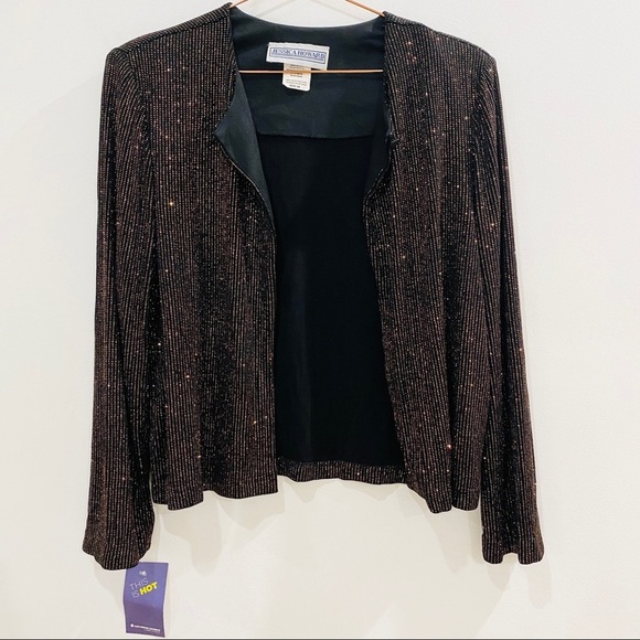 Vintage Jessica Howard shiny top - Picture 1 of 13